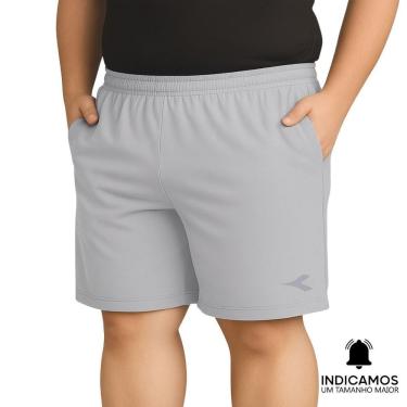 Imagem de Short Diadora Small Logo Sidney II Plus Size Masculino