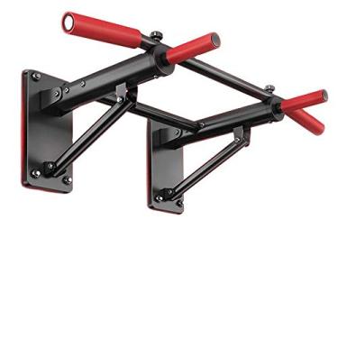 Imagem de Moldura de porta de fitness interior barra de puxar multifuncional barra de queixo de parede barra horizontal treinador de sistema de fitness (cor: preto Tamanho: 97,5 x 64,3 x 31,7 cm)