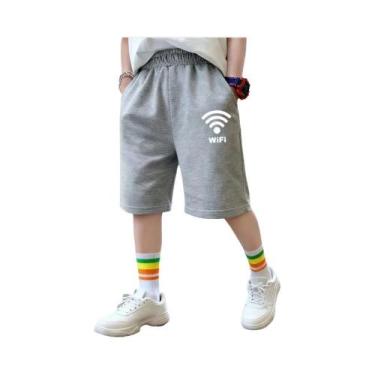 Imagem de Shorts Casuais De Verão Para Meninos Com Estampa De Aranha, Confortáve