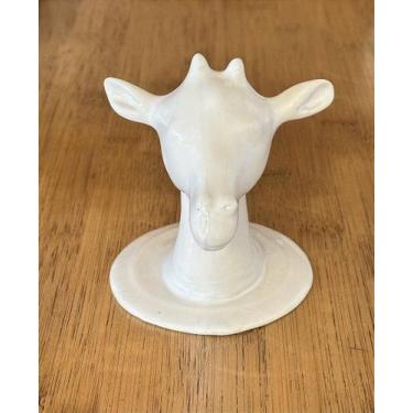 Imagem de Cabeça Girafa Decorativa para Potes e Baleiros - 9cm - LG Porcelana