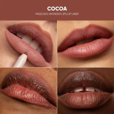 Imagem de Lapiseira Labial Wonder Lips 0,03g - Mascavo Cores:Cocoa, Cocoa