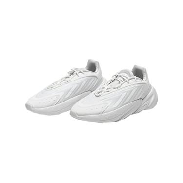 Imagem de adidas Tênis infantil unissex Ozelia, Branco/Branco., 7 Big Kid