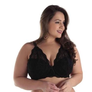 Imagem de Sutiã Plus Size Com Renda Reforçado Para o Dia a Dia Fabíola - Schott 