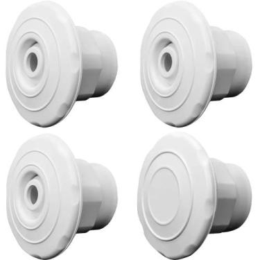 Imagem de Kit 3 Retorno e 1 Aspiração Piscina Fibra - Brustec