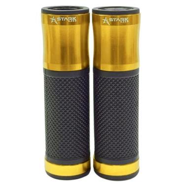 Imagem de Manopla Stark Race V2 Universal Moto Motocicleta 22mm, Dourado