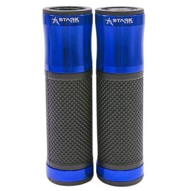 Imagem de Manopla Stark Race V2 Universal Moto Motocicleta 22mm, Azul