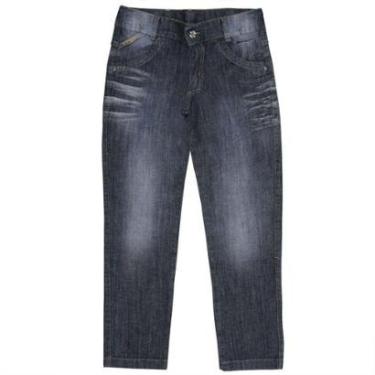 Imagem de Calça Juvenil Look Jeans Skinny Jeans - 8 - UNICA-Masculino