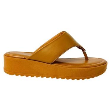 Imagem de Tamanco Vizzano Feminino Plataforma Alta Moda, Conforto e Estilo, Came