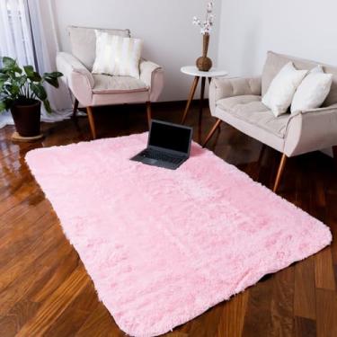 Imagem de Tapete Para Sala, Quarto Felpudo 1,00 x 1,40 mt