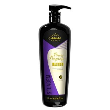 Imagem de Selagem Profissional Sem Formol Power Progress Sense Brasil 1L