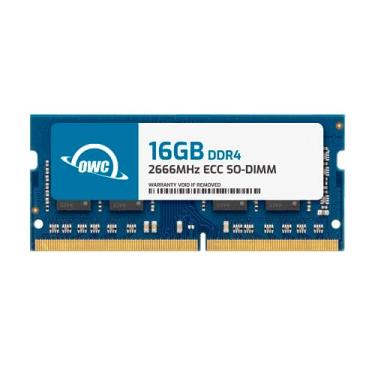Imagem de OWC 16GB DDR4 2666MHz PC4-21300 CL19 2RX8 ECC Unbuffered SODIMM 1.2V 260-pin Memory RAM Compatível com Synology D4ECSO-2666-16G, D4ES01-16G