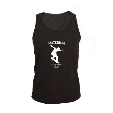 Imagem de Regata Masculina Algodão Skate California Básica