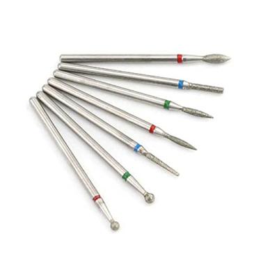Imagem de Conjunto de brocas para unhas, kit de brocas para pedicure e manicure, 7 peças de brocas de substituição para broca elétrica de unhas, removedor de cutícula e esmalte de gel type1