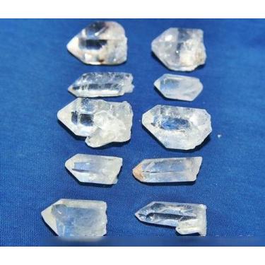 Imagem de Pontinha Gerador Bruto Natural de Quartzo Pct 100gr 107495 - Cristaisd