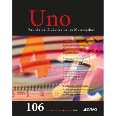 Imagem de Diseño de tareas que promueven el pensamiento algebraico - Uno – núm. 106 - Espanhol