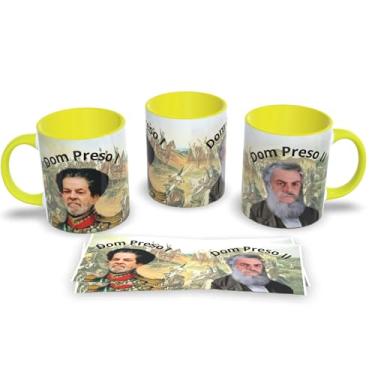 Imagem de Caneca de Porcelana Estampa Dom Preso 1 e Dom Preso 2 Memes Engraçados (Mod.14)