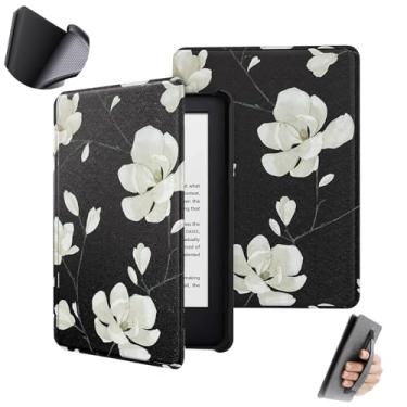 Imagem de GUKSRASO Capa para 6" Kindle 11ª Geração (2024/2022, Modelo: C2V2L3/RS23CV) - Despertar/Suspender Automático Inteligente,Material TPU e Alça de Mão