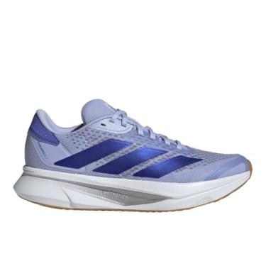 Imagem de adidas Tênis de corrida feminino Duramo Sl 2, Tom violeta/azul lúcido/prata metálico, 39