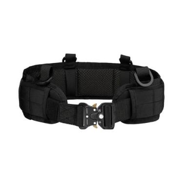Imagem de Cinto Tático Multifuncional Em Lona De Nylon MOLLE Para Treinamento Ao