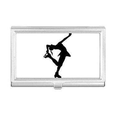 Imagem de Outline Sport Carteira feminina para cartões de visita, dança, patinação, bolso