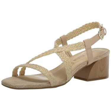 Imagem de Anne Klein Sandália feminina de salto Meliza, Raffia, 39