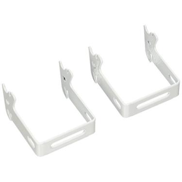 Imagem de Wall Control 10-CB-022 W Gancho de metal ranhurado suporte C apenas para pegboard de controle de parede, 5 x 5 cm, branco