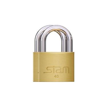 Imagem de 02 Cadeado Segredos Iguais Mestrado Mesma Chave 40Mm - Stam