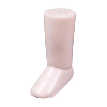 Imagem de Esquirla Expositor de pés de manequim de meia infantil, acessórios para casa de exposição de sapatos, suporte para modelo de pé de fotografia, formas de pé, Pele