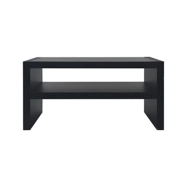 Imagem de Base Suporte Para Monitor Apoio De Mesa Madeira Preto
