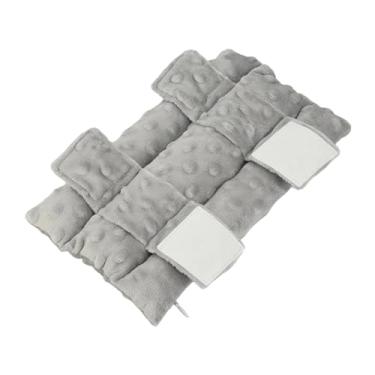 Imagem de Kokiya Almofada de alça para tipoia de braço, suporte de braço, almofada de alça para pulso quebrado, lesão na mão, gesso, atualização leve, suporte de, Cinza Claro