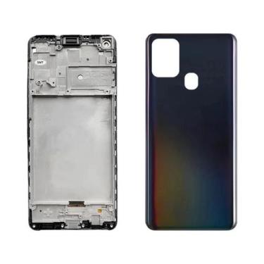 Imagem de Tela LCD Digital Touch Screen Com Moldura Para Samsung Galaxy A21S A21