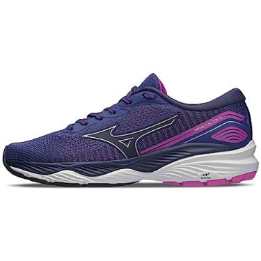 Imagem de Tênis Mizuno Feminino Wave Falcon 5 Corrida Azul Noite 101063063-104 39