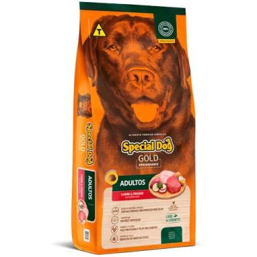 Imagem de Special Dog - Ração Gold Premium Adultos Sabor Frango e Carne 20 kg