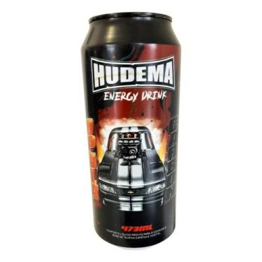 Imagem de Energético Hudema Energy Drink 473 ml Edição Limitada Lata Black 1 Opa
