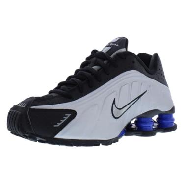 Imagem de Nike Tênis Shox R4 (AR3565-006, preto/azul/prata metálico), Preto/Azul Racer, Prata Metálica, 34