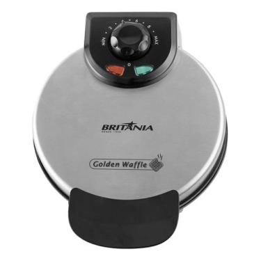 Imagem de Máquina Golden Waffle 850w Cinza Britânia, 220V