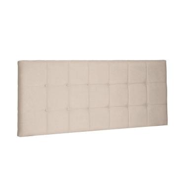Imagem de Cabeceira Painel Verona Queen 160cm Suede Bege