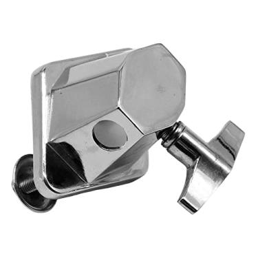 Imagem de UGPLM Kit de tambor de liga de liga substitui, braçadeira de suporte de rack de manutenção de tambores de montagem, suporte de braçadeira de perna Tom de piso de substituição para piso, estilo B