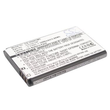 Imagem de Aijos Bateria de substituição de 3,7 V para Aiptek Mini PocketDV 8900, Mini PocketDV M1, PocketDV C600 pro, PocketDV T290, VideoSharier VS1