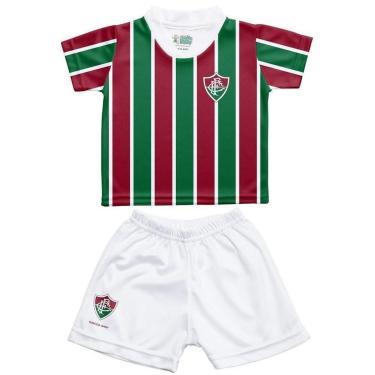 Imagem de Kit Torcida Baby Fluminense 253 S Infantil-Masculino