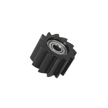 Imagem de VekAuto Guia de roda tensor deslizante de corrente de furo de 8 mm em formato serrilhado preto para Kawasaki KX250F KX450F Bike 2006-2016 acessórios automotivos