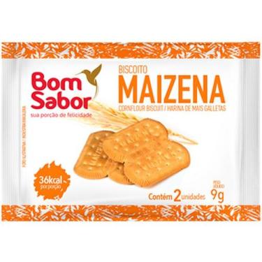 Imagem de Biscoito maizena bom sabor sachê 9g c/ 180 unidades