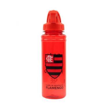 Imagem de Garrafa Canudo Retrátil 700ml Flamengo - mileno