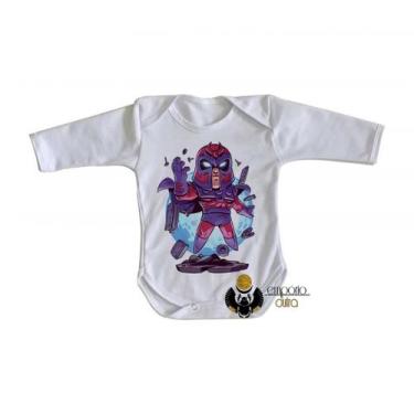 Imagem de body nenê criança roupa bebê manga longa Magneto  - Empório Dutra, P  