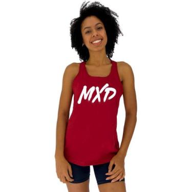 Imagem de Regata Feminina Recorte Nadador MXD Conceito Classic, Vermelho, P