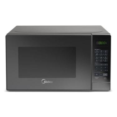 Imagem de Micro-ondas 20L Prata Porta Espelhada Minuto Fácil Midea, 220V, PRATA 