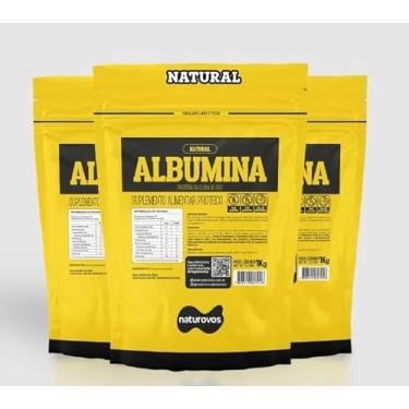 Imagem de Combo 3 Albumina 1kg (1KG, Natural)