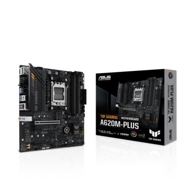 Imagem de Placa Mãe Asus TUF GAMING A620M-PLUS AM5 4xDDR5 Chipset AMD A620 mATX