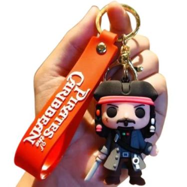 Imagem de Chaveiro Piratas Do Caribe Jack Sparrow Chave Carro Bolsa Presente - H