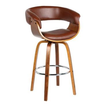 Imagem de Banqueta Betim Marrom - Rivatti